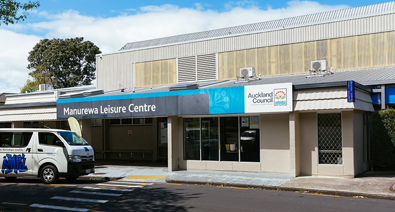 Manurewa Leisure Centre exterior entrance