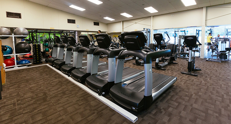 image of treadmills