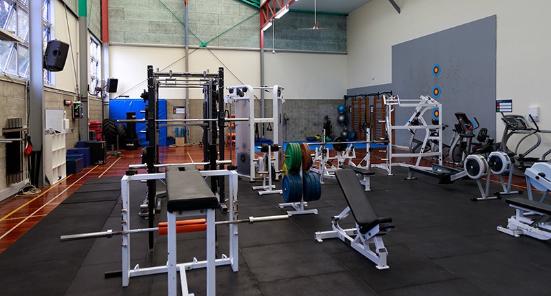 image of gym space in birkenhead pool and leisure centre showing all the equipment